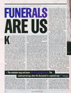 Time Magazine on Funerals